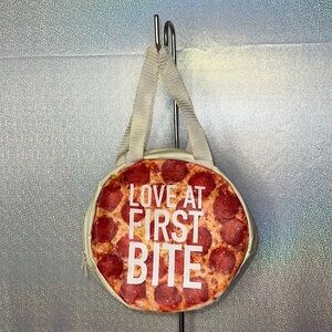 Love at first bite lunch kit bag tote container lunchbox pizza lover ZA 🍕